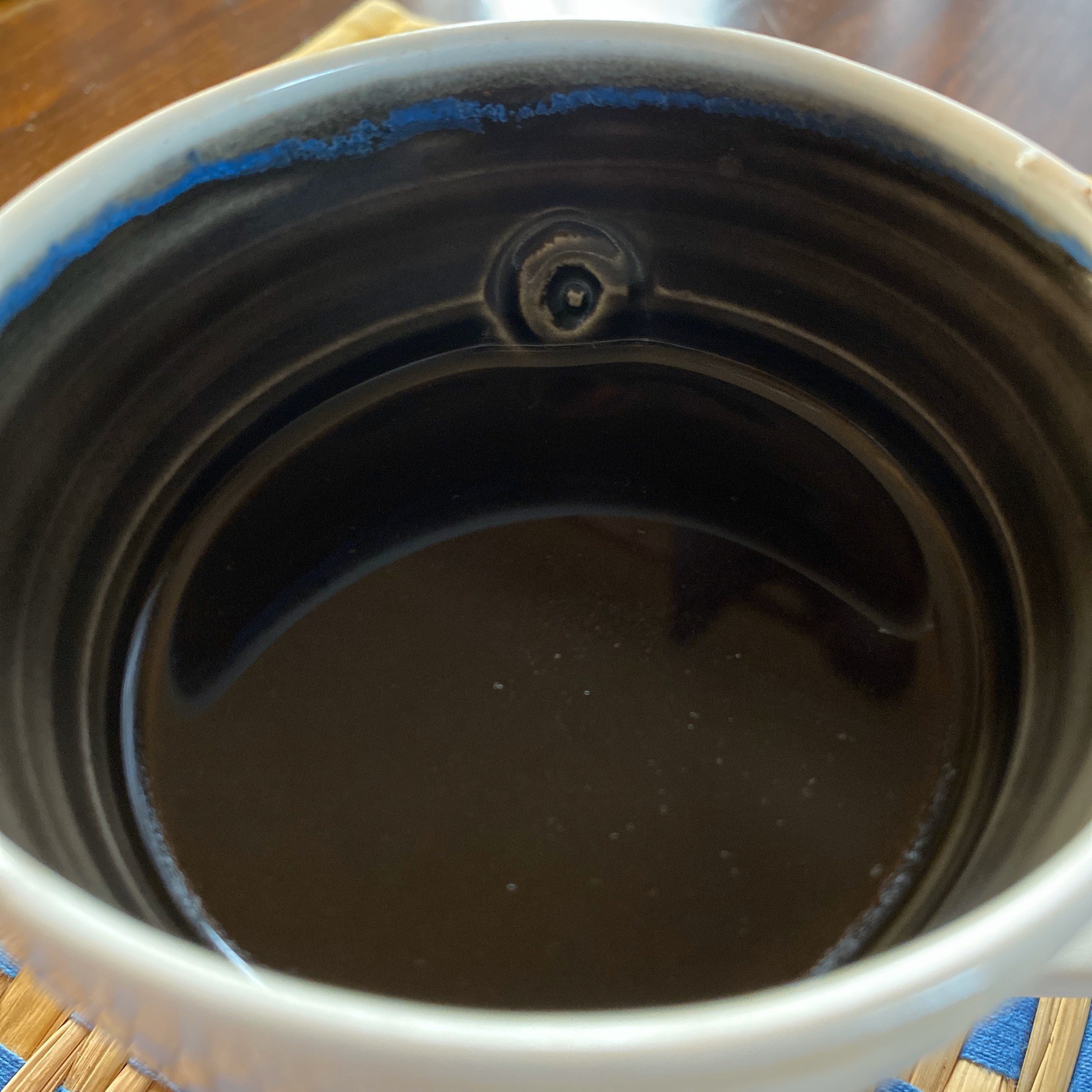 Coffee in mug.
